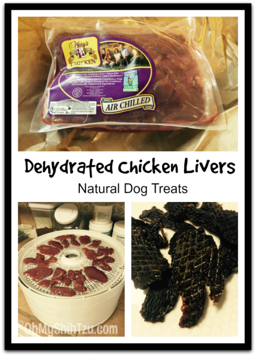 Dehydrated Chicken Liver Dog Treats OMST